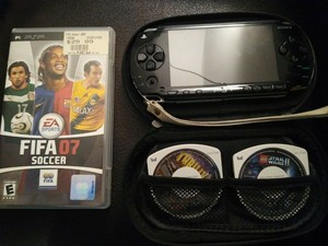 Sony Psp 1001 W Case 3 Games No Charger Or Battery Works But Poor Shape Ebay