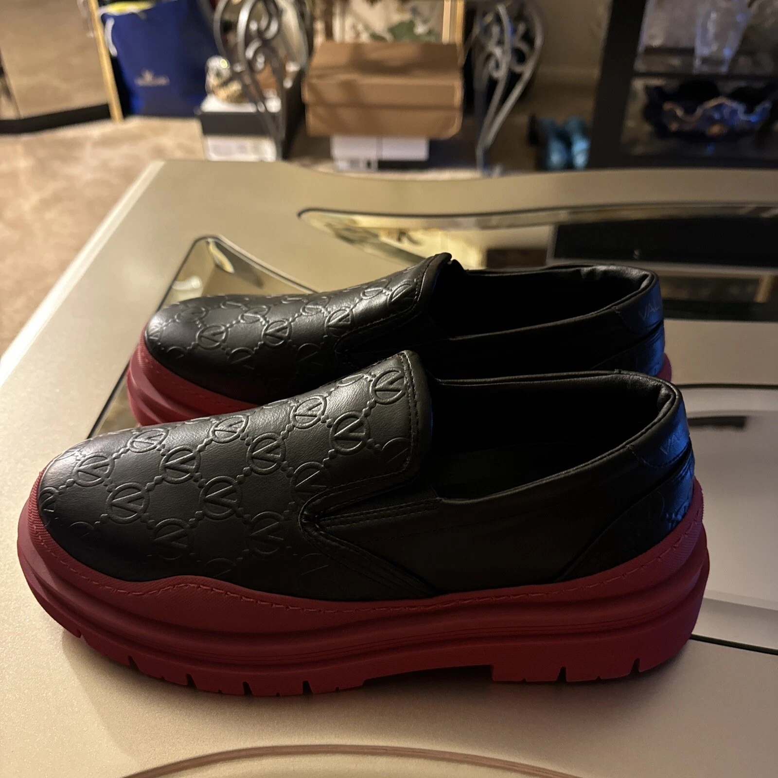 Slip on Valentino by Mario Valentino Agnes in pelle taglia 9 5