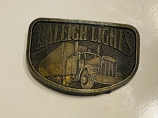 Belt Buckle - Raleigh Lights