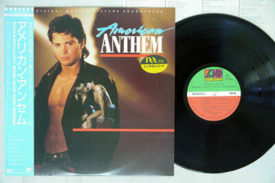 American Anthem Soundtrack Atlantic P-13352 Japan OBI Andy Taylor 