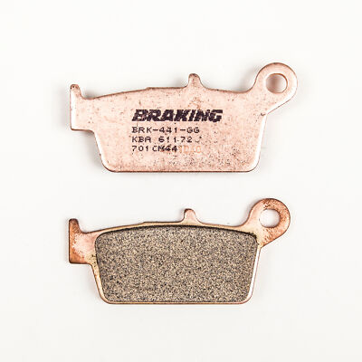 BRAKING 1999 YZ400F Yamaha BRAKE PAD SET SINTERED SPORT 701CM44