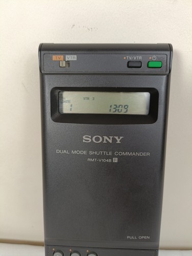 Genuine Sony RMT-V104B Dual Mode Shuttle Commander VHS VCR Remote Control TV - Zdjęcie 2 z 9