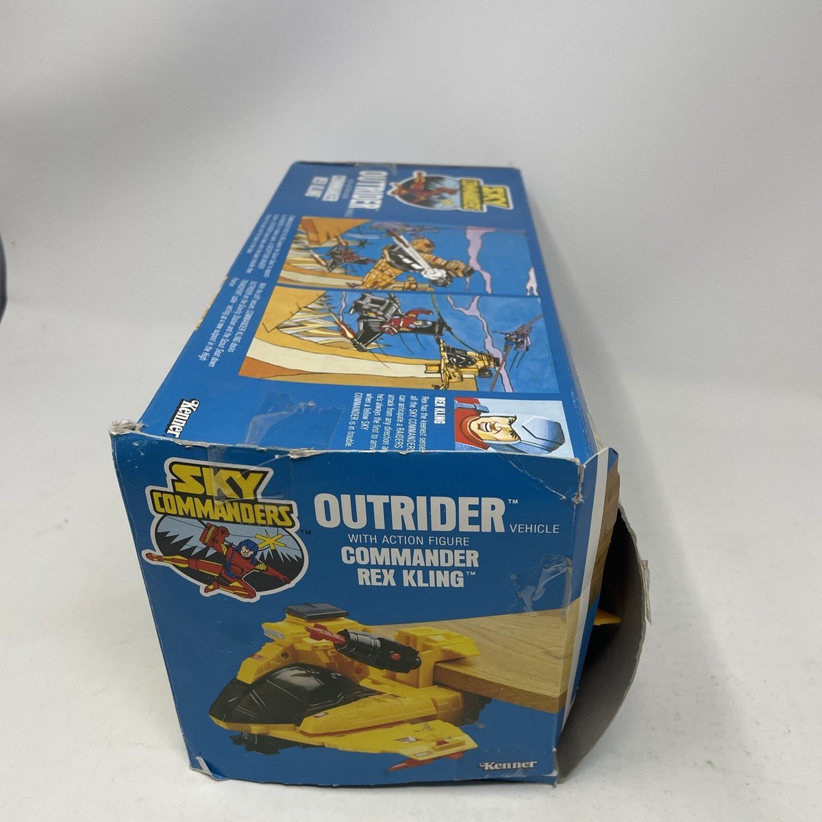 Kenner Sky Commanders Outrider Vehicle With Rex Kling Complete | eBay