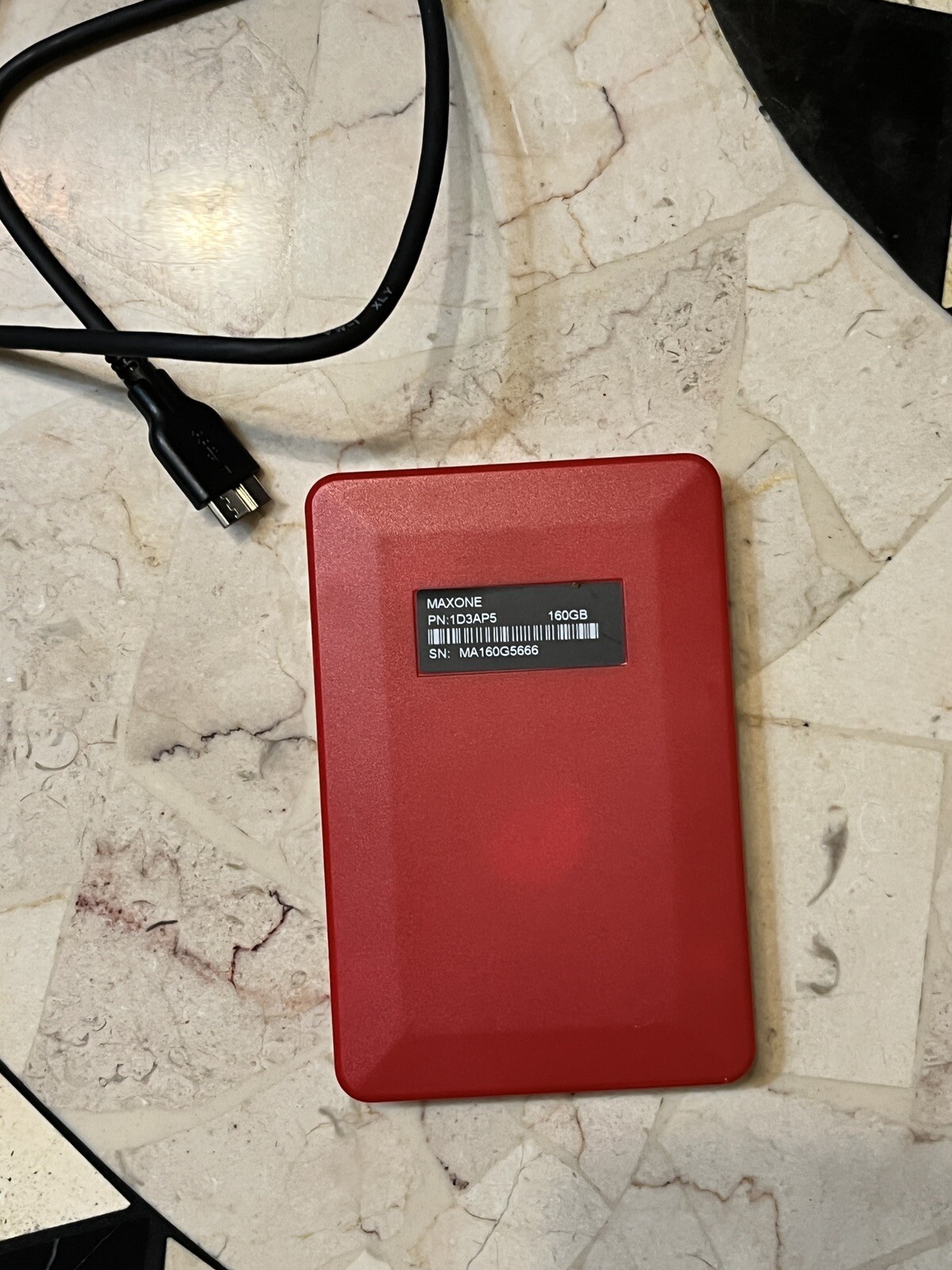 Maxone External Hard Drive 160GB-image