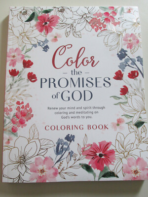 Color The Promises of GOD Coloring Book - NEW