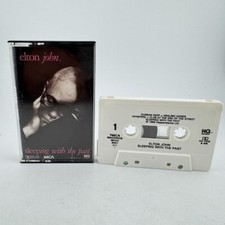 ELTON JOHN Cassette Tape SLEEPING WITH THE PAST 1989 Rock Pop