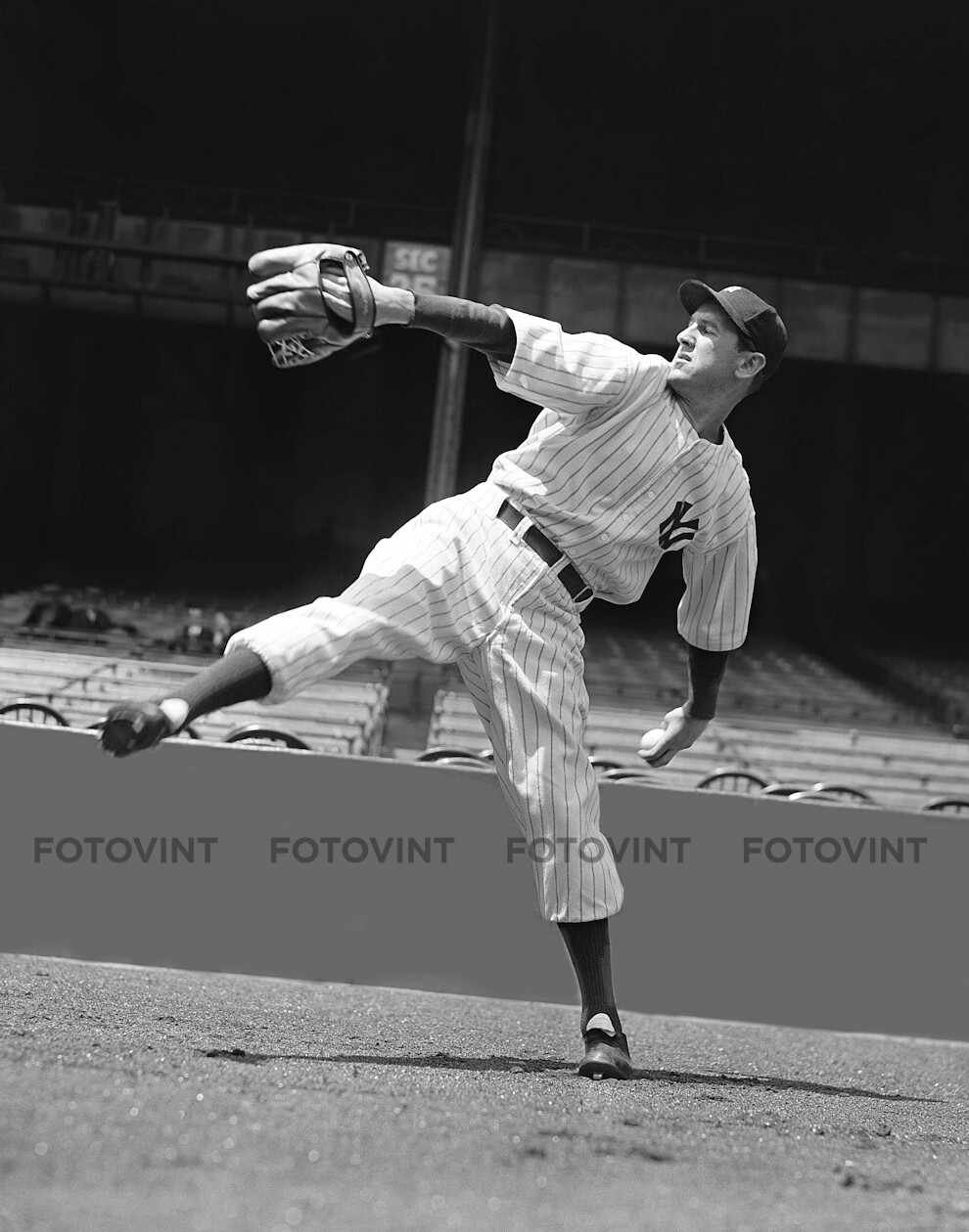 LEFTY GOMEZ Photo NEW YORK YANKEES NY Baseball Picture 1936 Conlon 8x10 ...