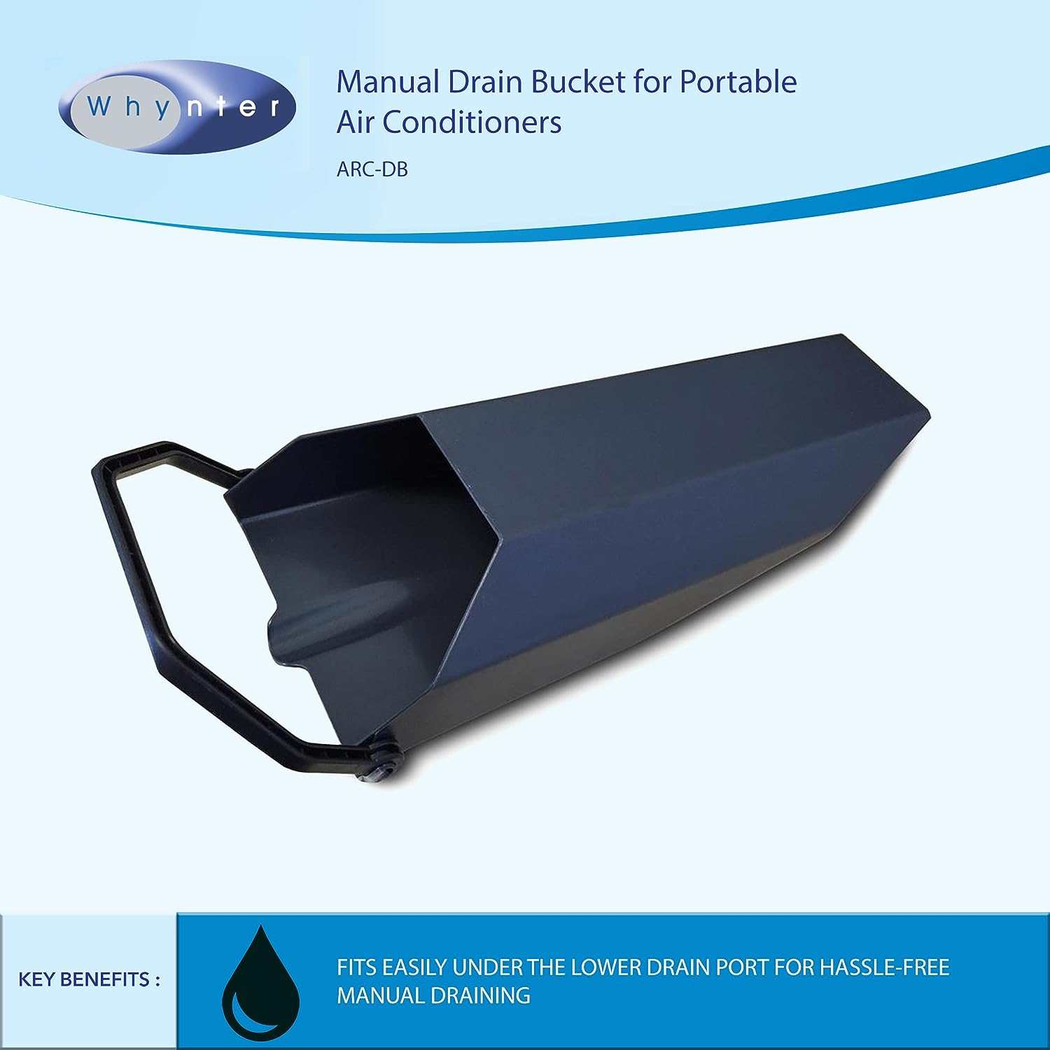 Air Bucket Whynter ARC-DB Portable Air Conditioner Manual Drain Bucket Black | eBay