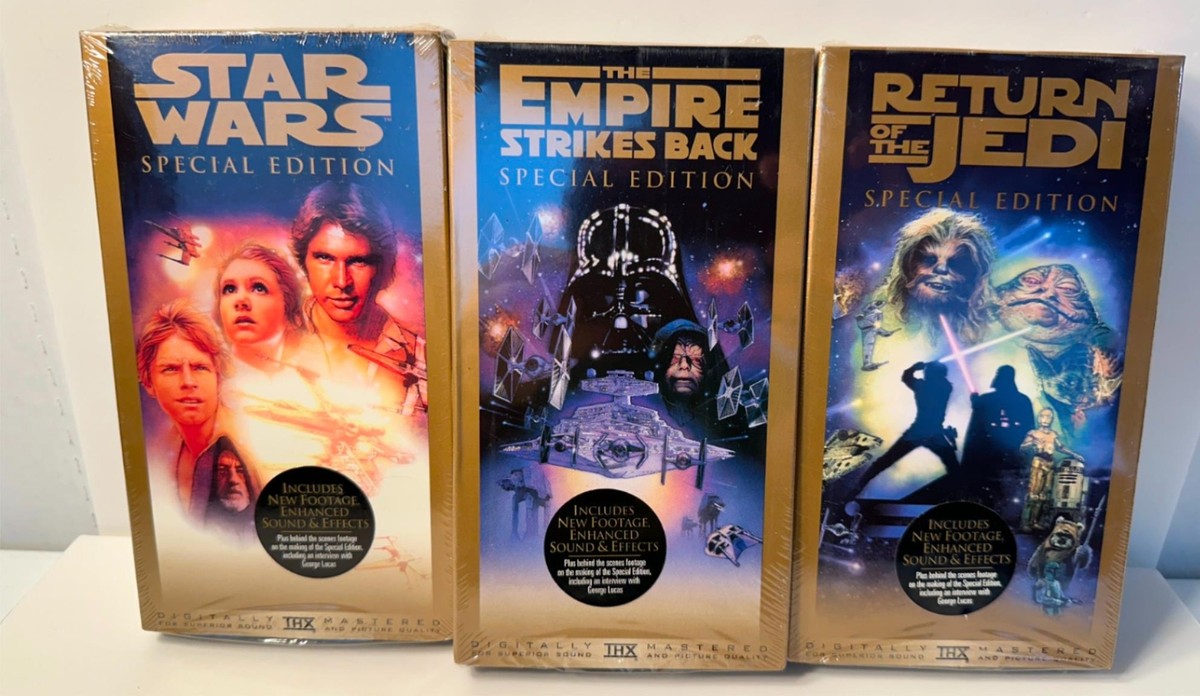Star Wars Original Trilogy Special Edition VHS Movie 1997 BRAND NEW SEALED