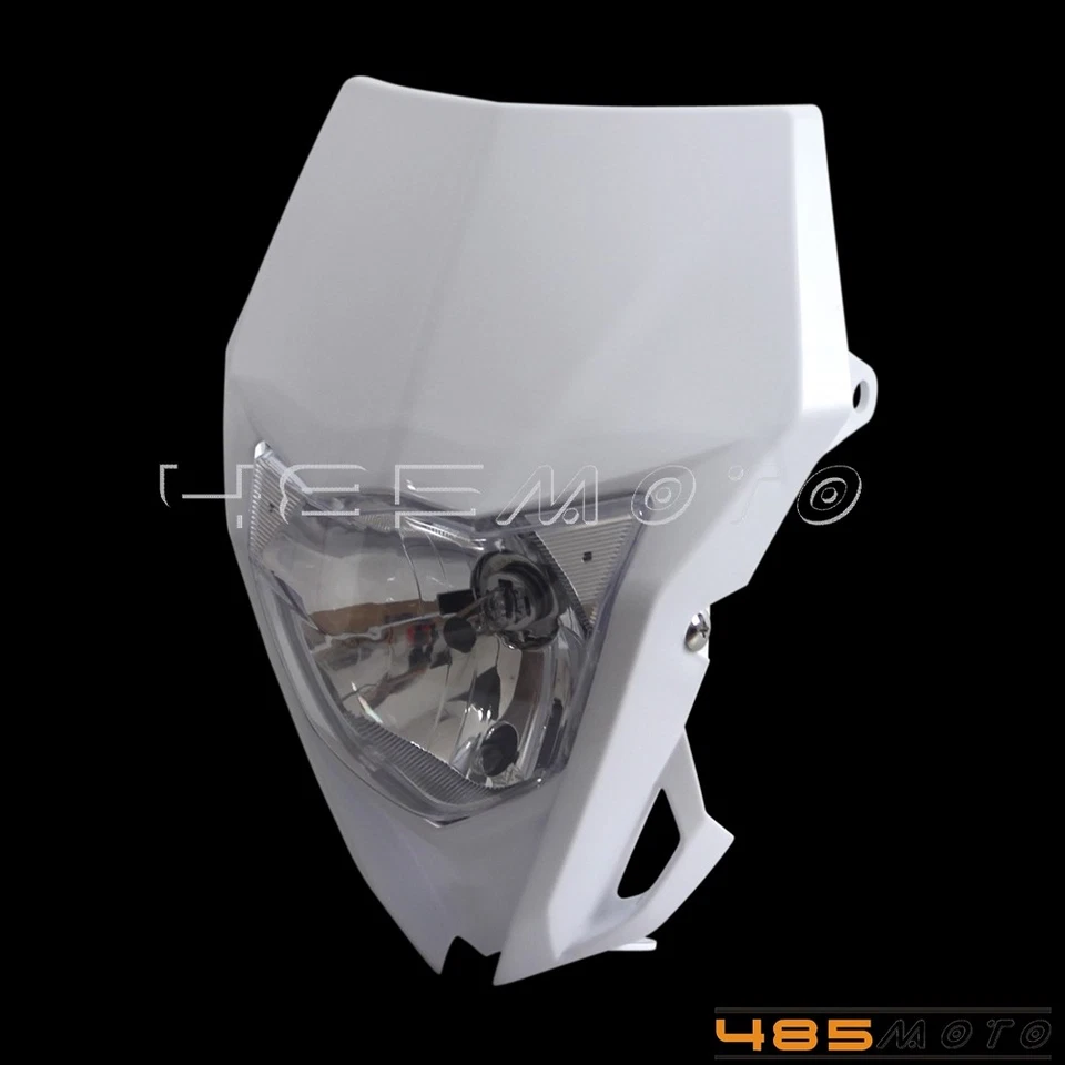 Luz de faro universal Supermoto para Yamaha WR250 WR450 YZ250 YZ450 Foto 4 de 4