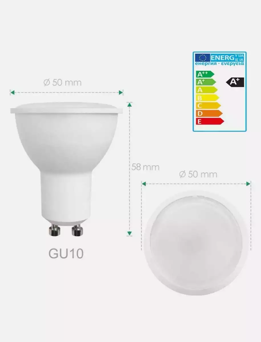 GU10 LED Bulb Spot Light Dimmable 5W 2