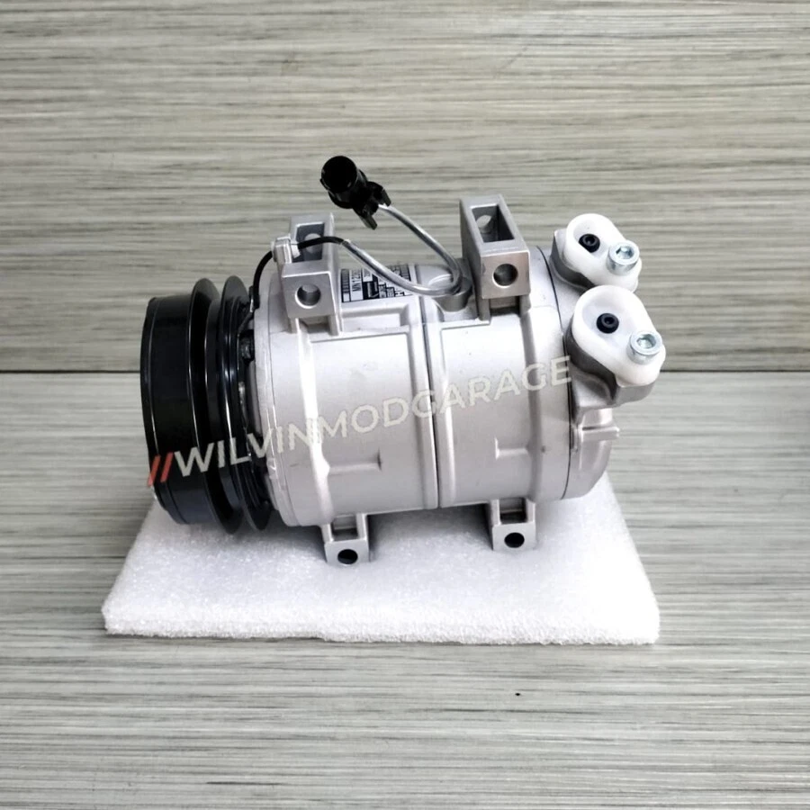 A/C Compressor 2005-2015 Mitsubishi Pajero Montero Sport 2.5L MN123626 Thailand - Image 3 of 4