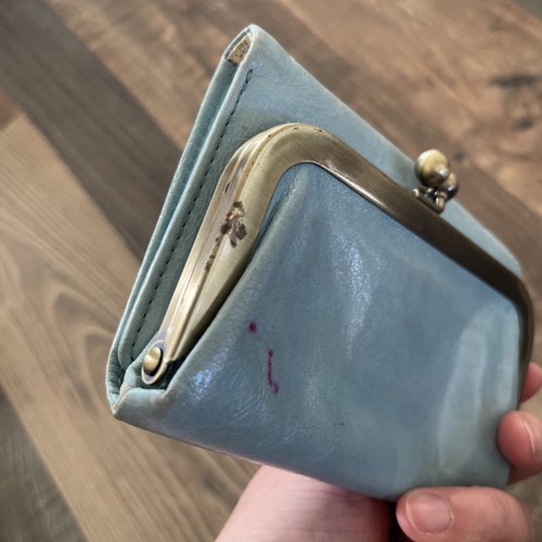 Hobo International Robin Wallet Blue Leather-Read - Picture 10 of 23