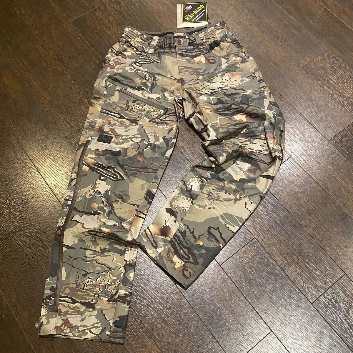 NWT 270 Under Armour Gore Tex Essential Hybrid Camo Pants Size S