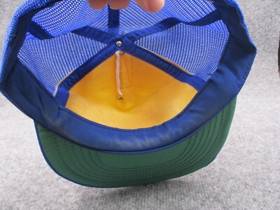 Vintage G Logo Trucker Hat Cap Blue Snap Back 80s 90s | eBay