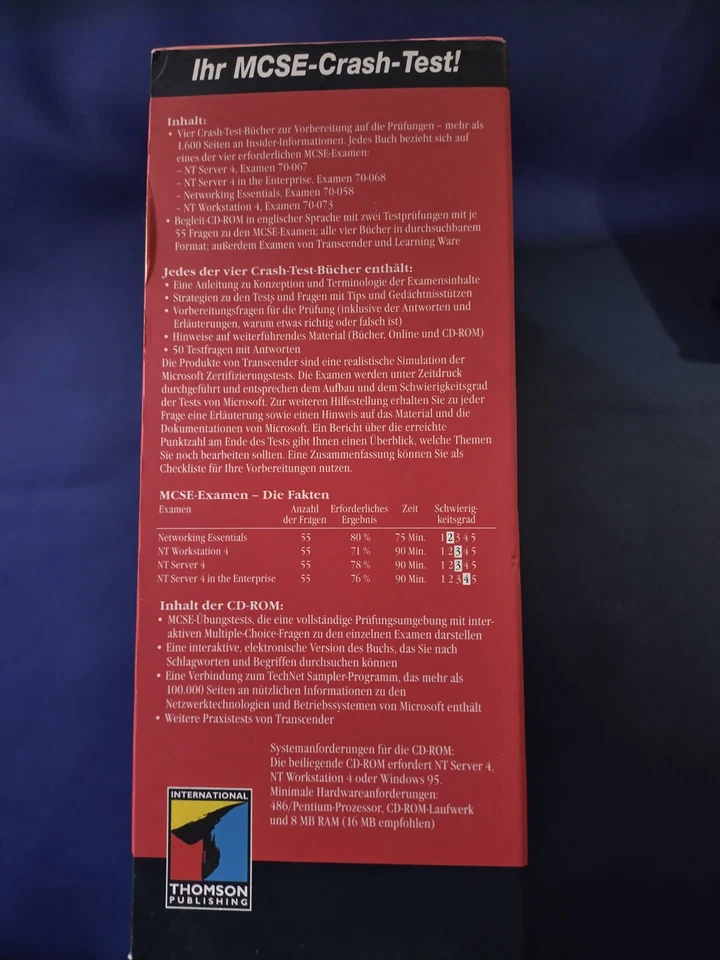 Microsoft Certified Systems Engineer (MCSE) - Der Crash-Kurs - Bild 3 von 3