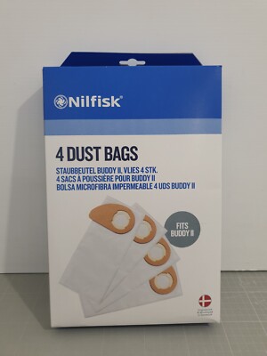 Nilfisk Staubbeutel für Buddy II Vlies 4 Stück (81943048)
