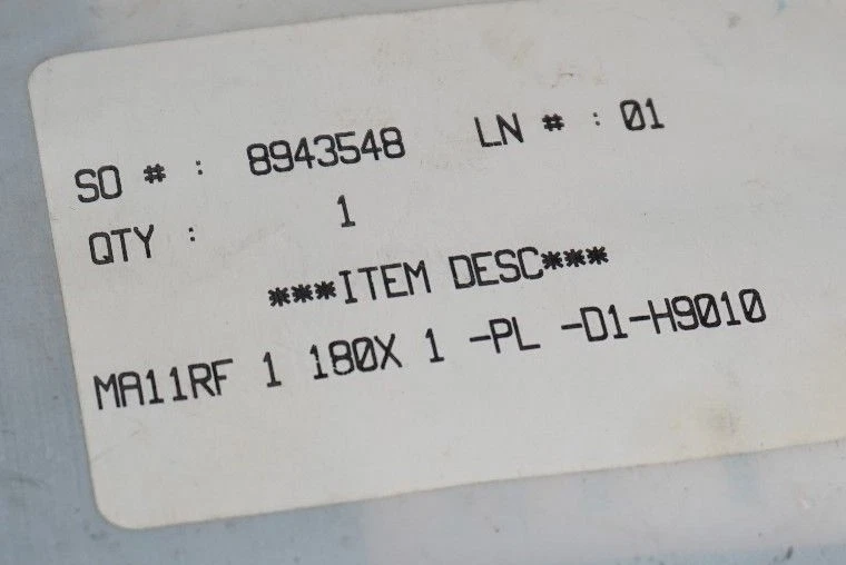 NEW PHD INC. MA11RF-1-180X-1-PL-D1-H9010 REPAIR KIT MA11RF1180X1PLD1H9010  - Image 2 of 2