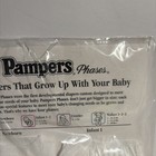 2 Vintage Pampers Diaper Baby on Clouds Newborn Infant Childbirth Folder Sample — photo 5