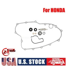 For Honda CRF450R 2002-08 Water Pump Seal Gasket Repair Kit W/ Bearing Shaft