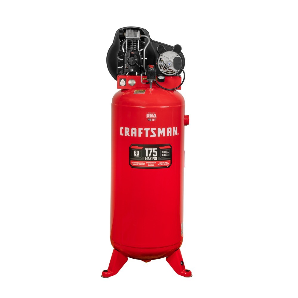 Craftsman CMXECXM61COM 20 Amp 3.7 HP 60-Gal Electric Corded Air