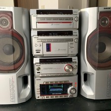 SONY DHC-MD777 Mini Hi-Fi Component Stereo System Serviced Tested Working