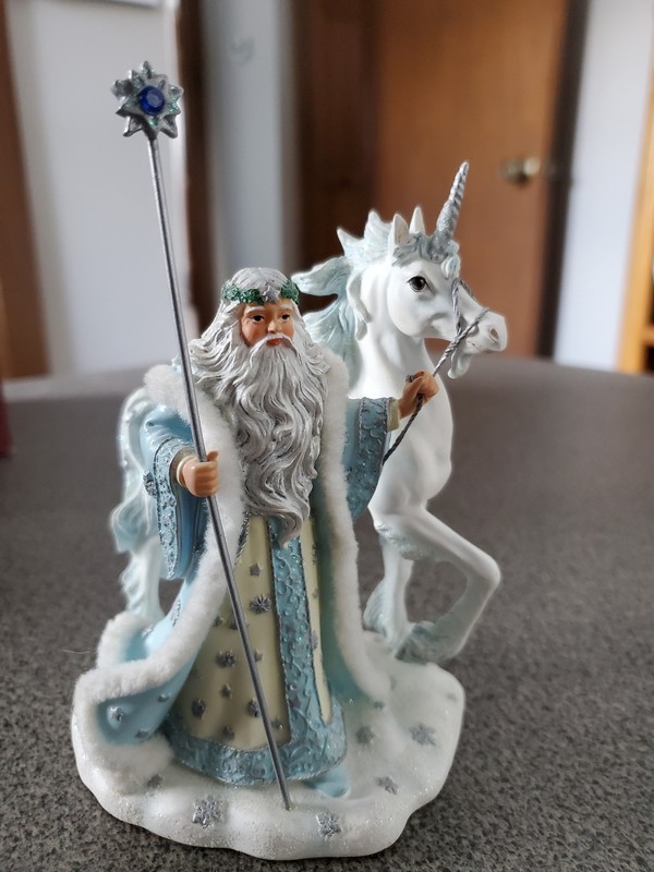 "Icy Enchantment" Unicorn Figurine from the Legends of Myth and Magic Collection