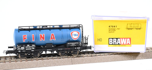 Vagón cisterna BRAWA H0 47041 FINA, nuevo en embalaje original | Condition: Neu