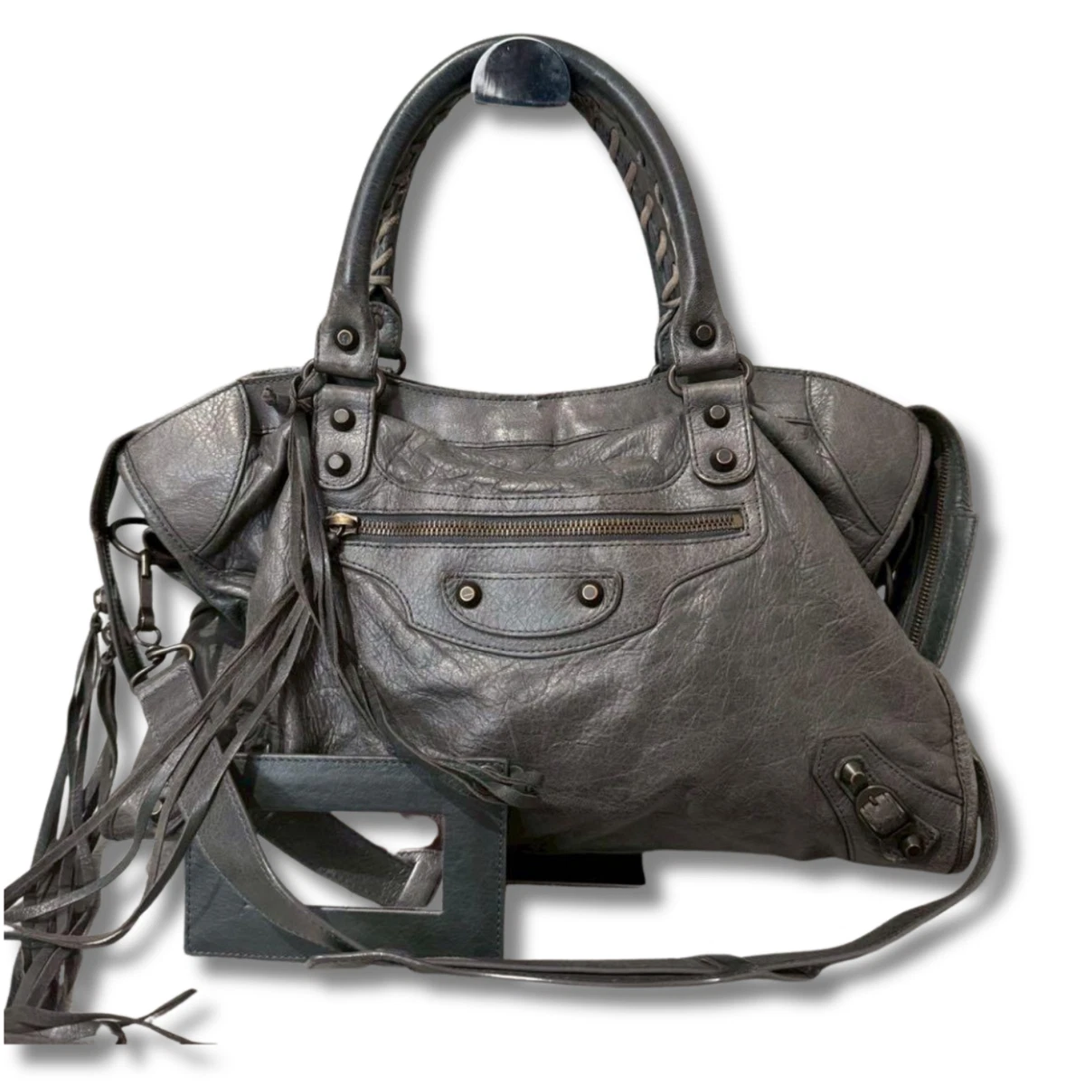 Balenciaga Gray Bags & Handbags for Women for sale | eBay