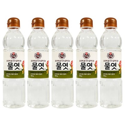 CJ Beksul Maissirup Corn Syrup Mulyeot Mais Sirup 5x700g
