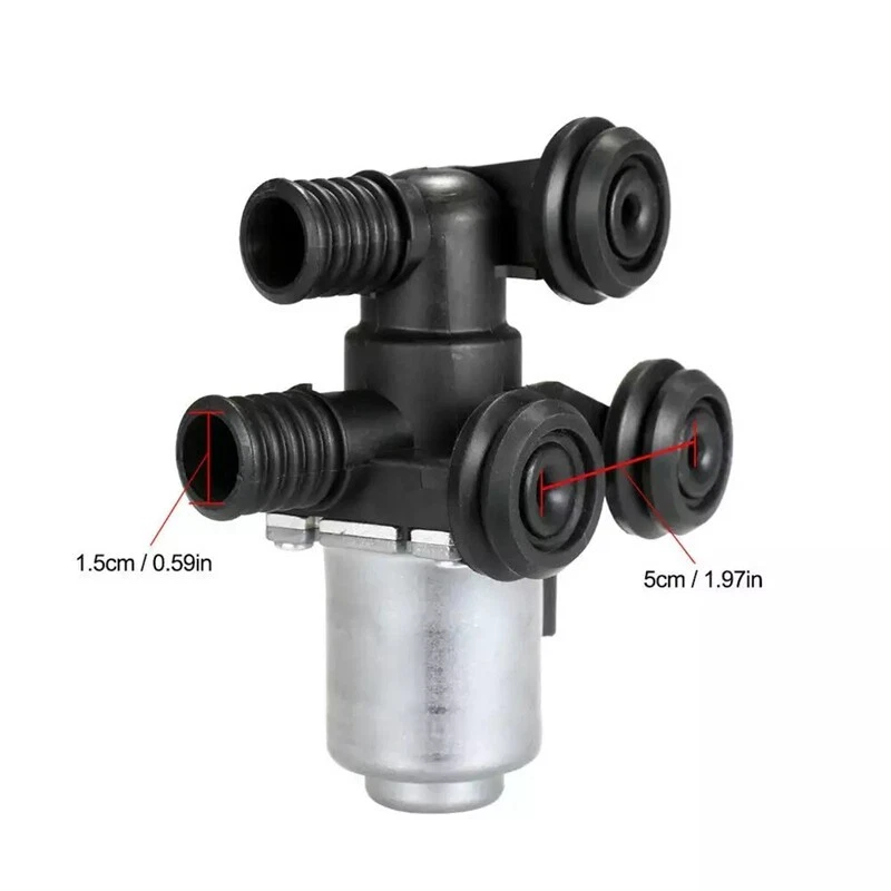 64118369805 Válvula de agua de calefacción aire acondicionado para BMW Serie 3 5 E39 E46 E83 Foto 2 de 4