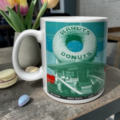 Starbucks 1998 Los Angeles Randy's Donuts City Series Mug 20oz Rare