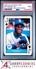 1990 U.S. PLAYING CARD ALL-STARS KEN GRIFFEY JR. HOF JACK OF SPADES PSA 9