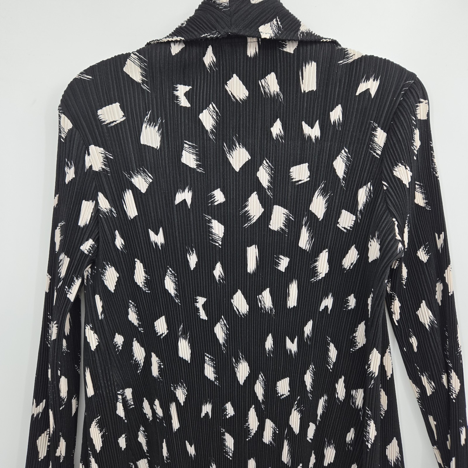 Vanite Couture Duster Jacket One Size Pleated Bla… - image 10