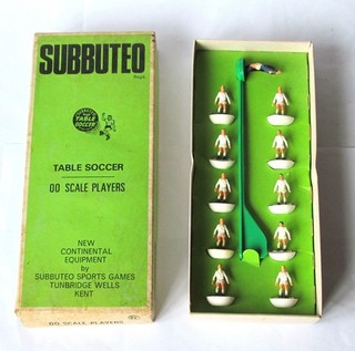 Subbuteo HW Team Ref 21 LEEDS UNITED REAL MADRID in original Numbered Box VGC