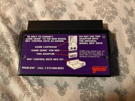 Game Genie Top Loader Adapter For NES-101