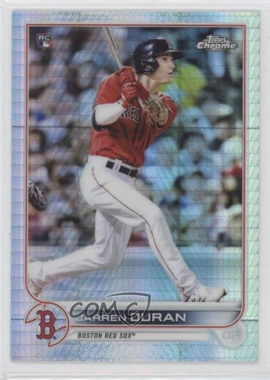 2022 Topps Chrome Prism Refractor Jarren Duran #113 Rookie RC 0nr3