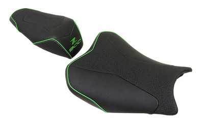 KAWASAKI Z900 - 17/19 - PERSO COMFORT READY LUXE BAGSTER SATTEL SCHWARZ / GRÜN - 536