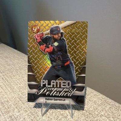 2026 Topps Pristine - Plated and Polished Vladimir Guerrero Jr. Gold 01/50