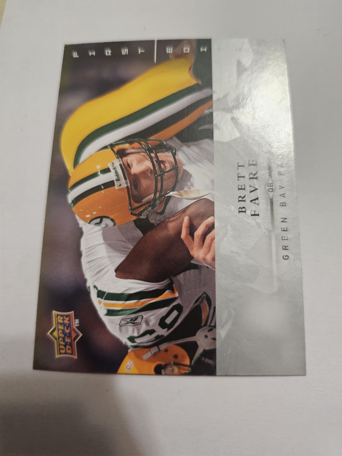 Upper Deck 2008 Upper Deck First Edition Football Brett Favre
