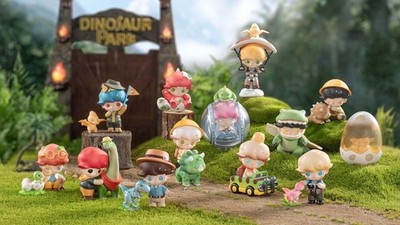 POP MART Dimoo Jurassic World Series Dinosaur Park Blind Box