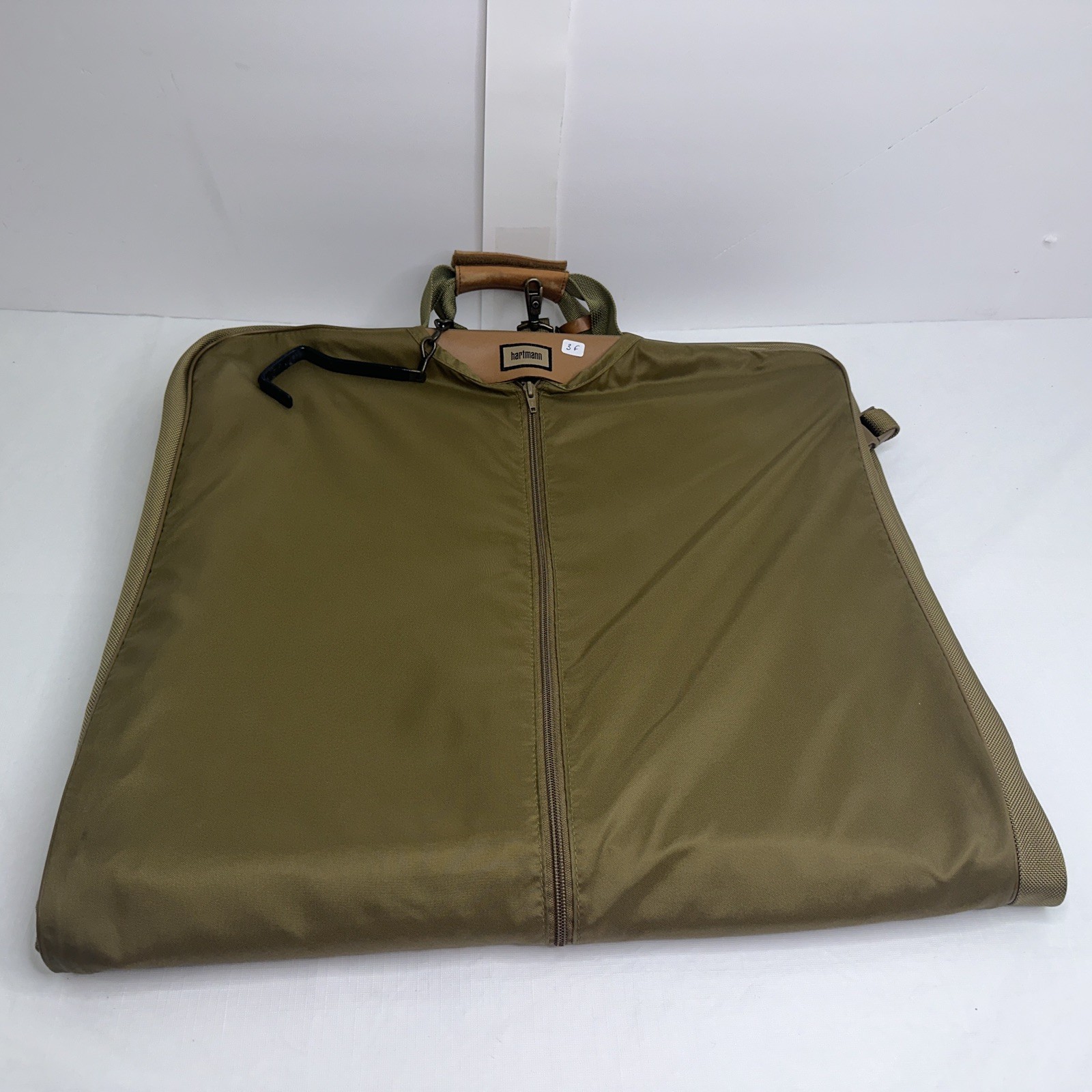 Green Nylon Leather Trim