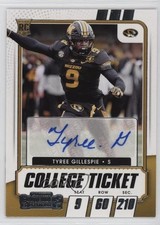 2021 Panini Contenders Draft Picks College Ticket Tyree Gillespie #246 Auto 15ik