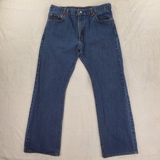 LEVI'S 517 Jeans Men's 36x30 Bootcut Red Tab Blue Rinse Dark Wash