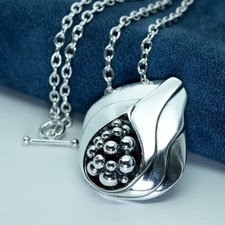 Beautiful Georg Jensen 397 Long Necklace 24 5064S