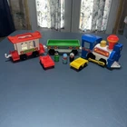 Vintage 1986 ~ Fisher Price Express Train 2581 ~ Not Complete