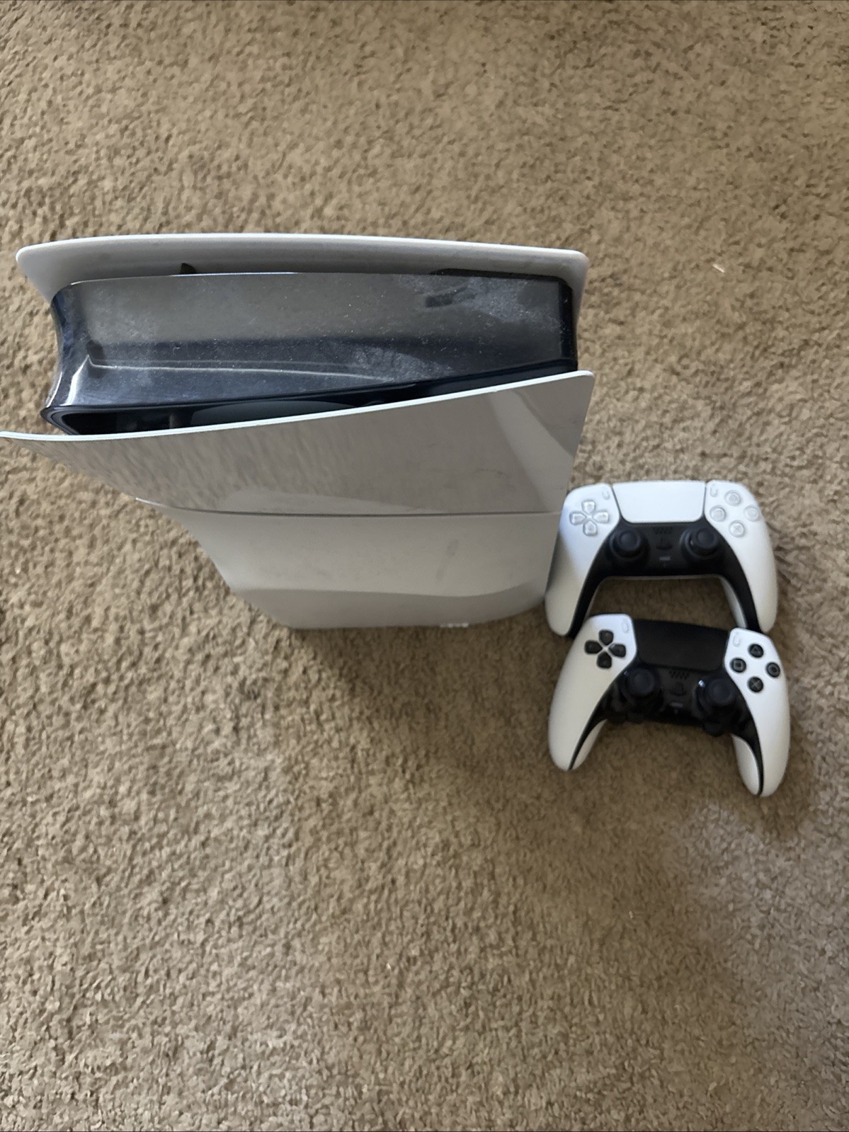 Sony PS5 Disc Version CFI-1215A with DualShock Controller And Wires