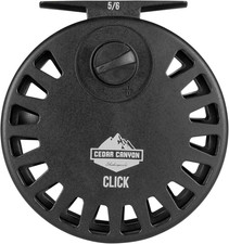 Shakespeare Mulinello Da Pesca a Mosca Cedar Canyon Click - Costruzione Leggera