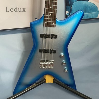 Dimebag Darrell Electric Bass Guitar 4-String Rosewood Fretboard Blue US Stock