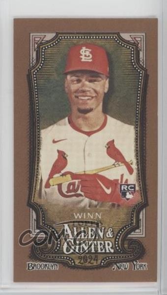 2024 Topps Allen & Ginter Mini Gold Border Masyn Winn #24 02l5